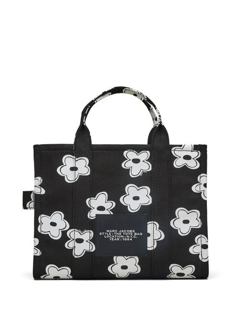Borsa the medium tote in nero e bianco Marc Jacobs - donna MARC JACOBS | 2S5HTT028H03005